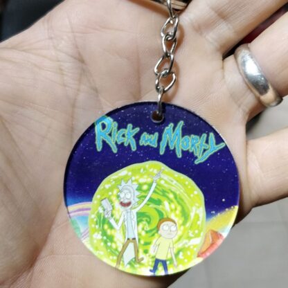 OddBits-Rick And Morty Keychain