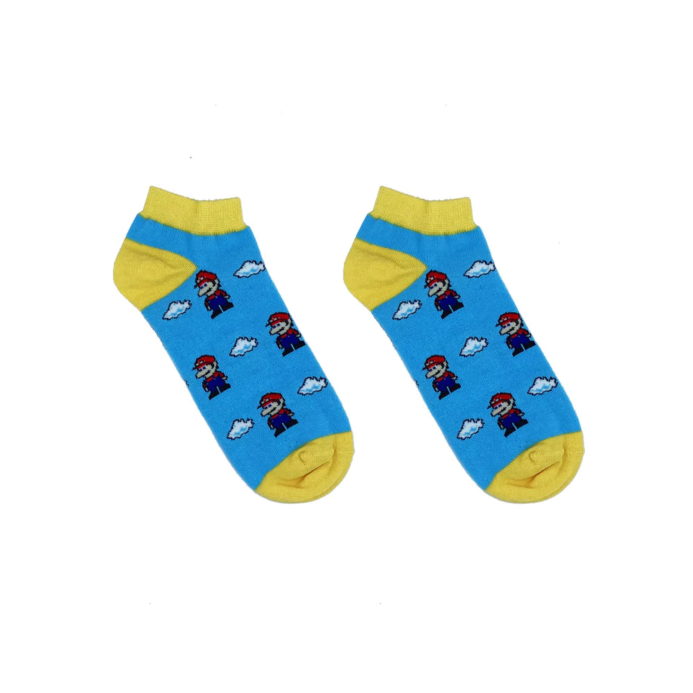 
            
                Load image into Gallery viewer, Unisox-Ankle Socks Mario
            
        