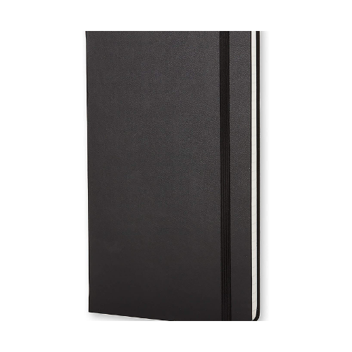 
                  
                    Moleskine-Black Large Ruled Notebook
                  
                