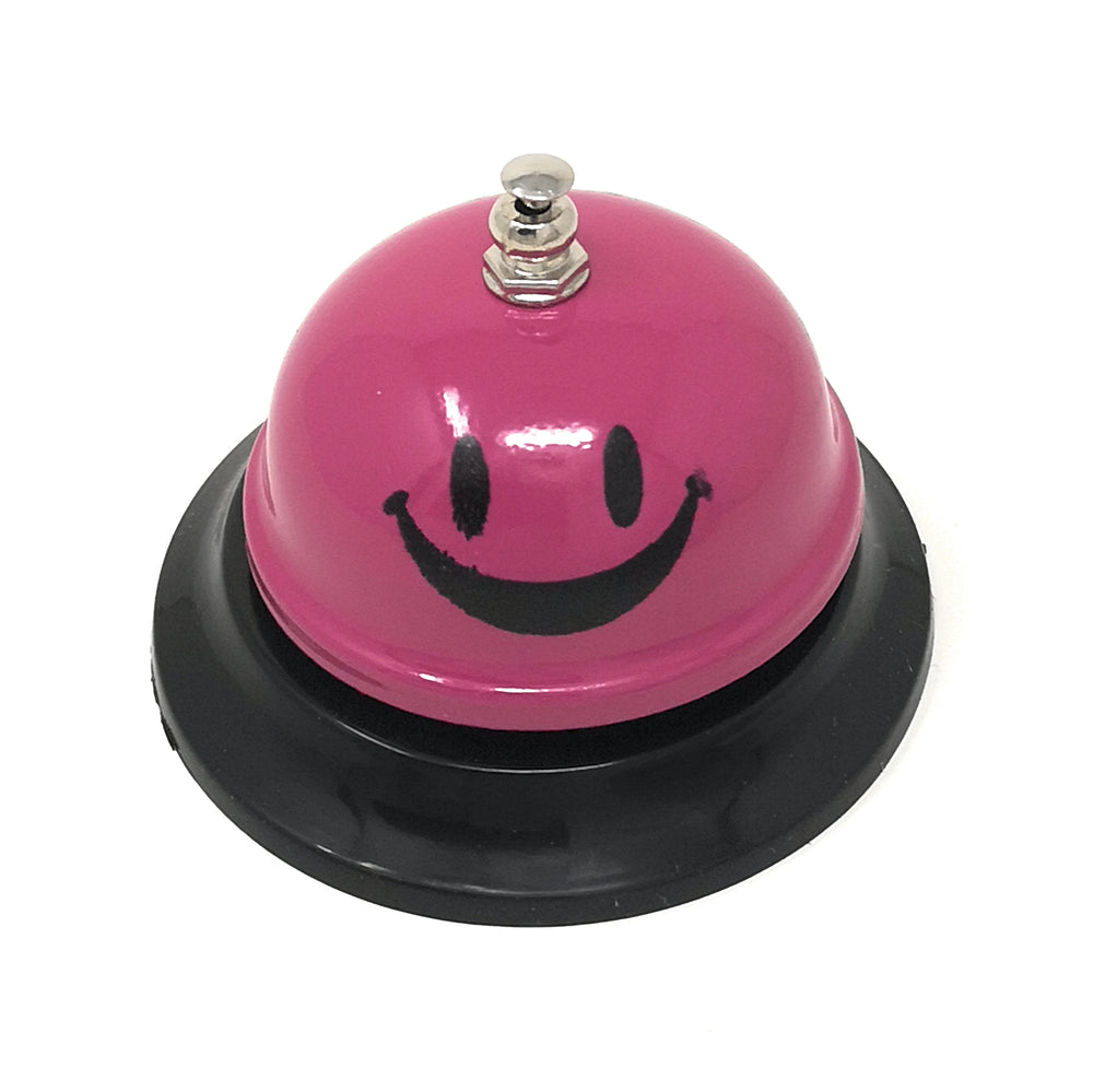 OddBits-All Metal Call Bell Smiley "Purple"