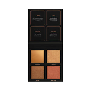 HUDA BEAUTY-3D CREAM AND POWDER HIGHLIGHTER PALETTE