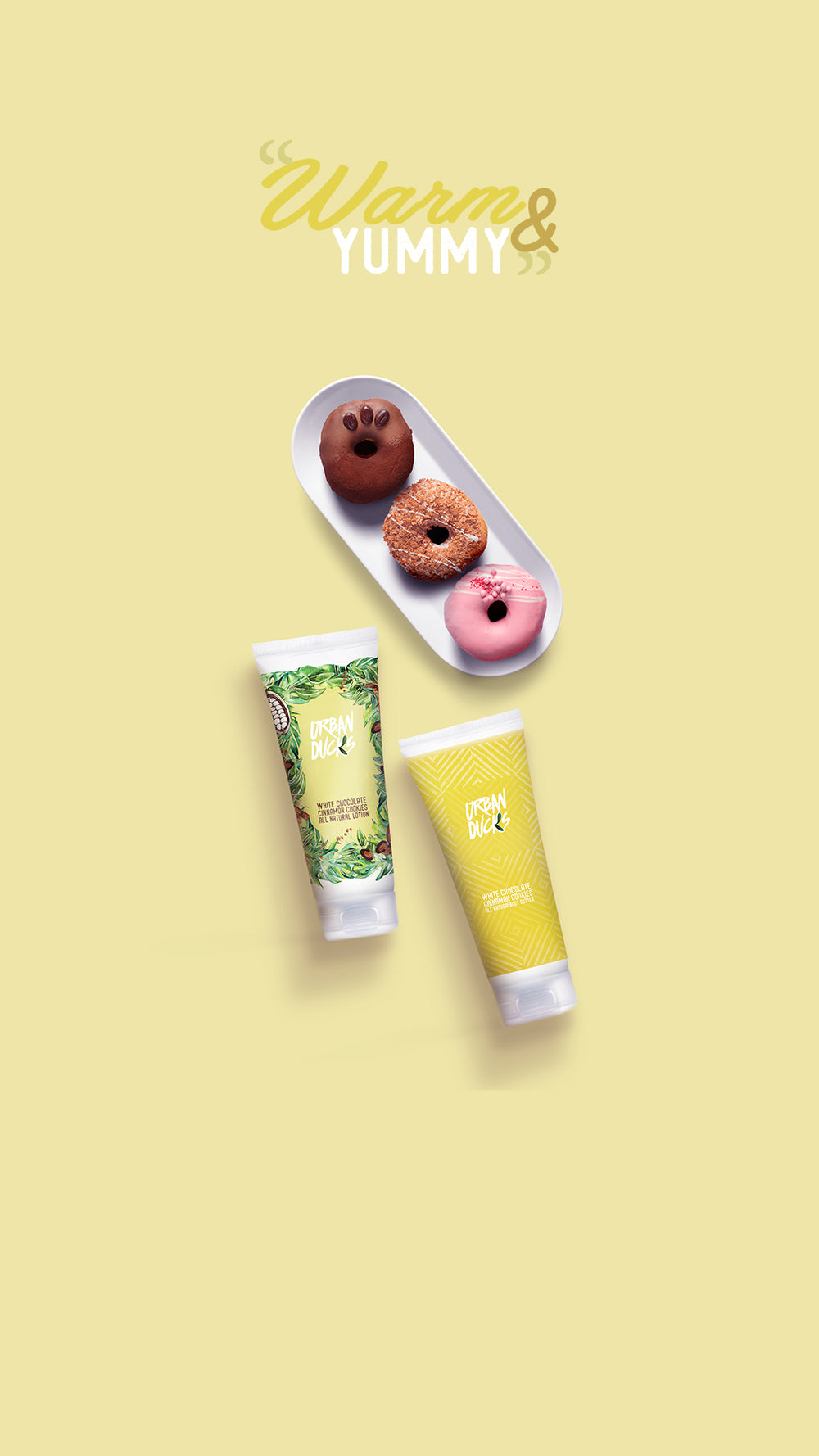 Urban Ducks-Chocolate Cookies Body Lotion