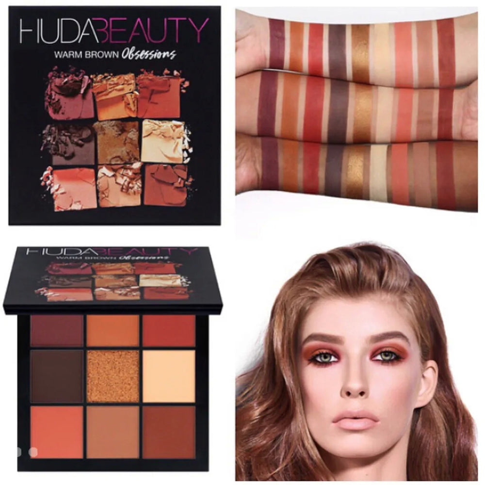 HUDA BEAUTY-WARM BROWN OBSESSIONS PALETTE
