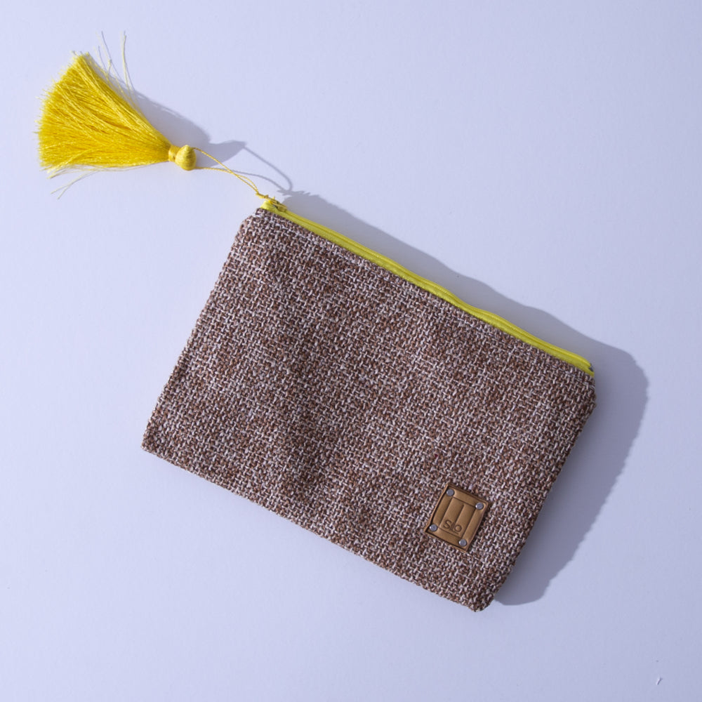 Silo-Lille multi functional bag "Café & Yellow"