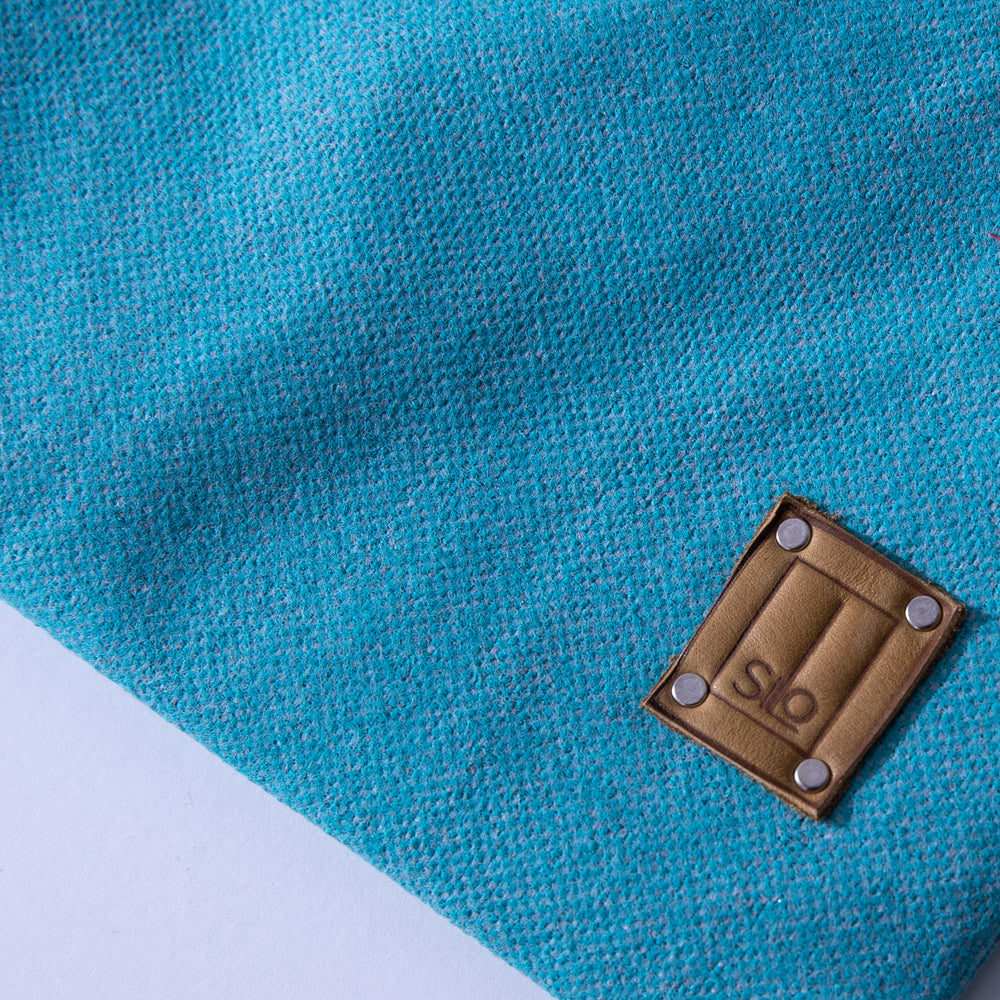 Silo-Lille multi functional bag "Turquoise & Red"