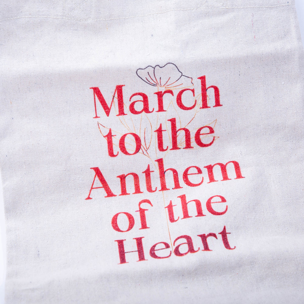 Devious-March To The Anthem Of The Heart Tote Bag