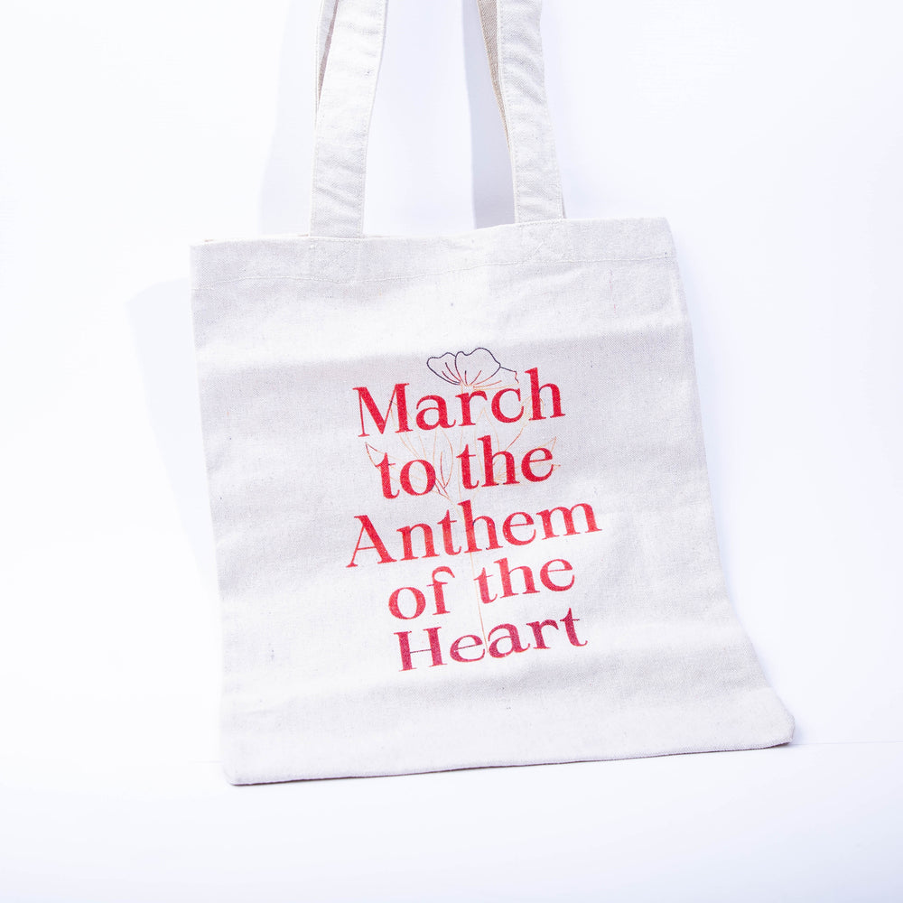 
                  
                    Devious-March To The Anthem Of The Heart Tote Bag
                  
                