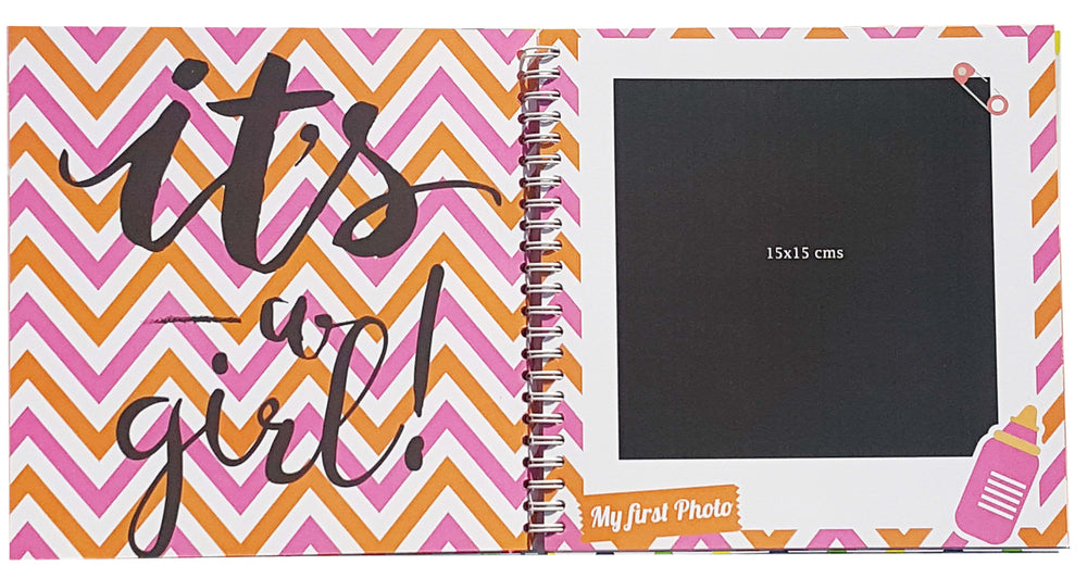Scrapbook-365 Days Baby Girl