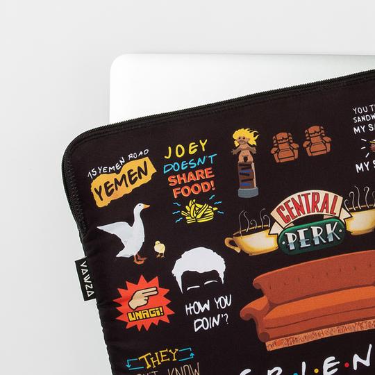 Yawza-I'll Be There For You Laptop Sleeve 13"