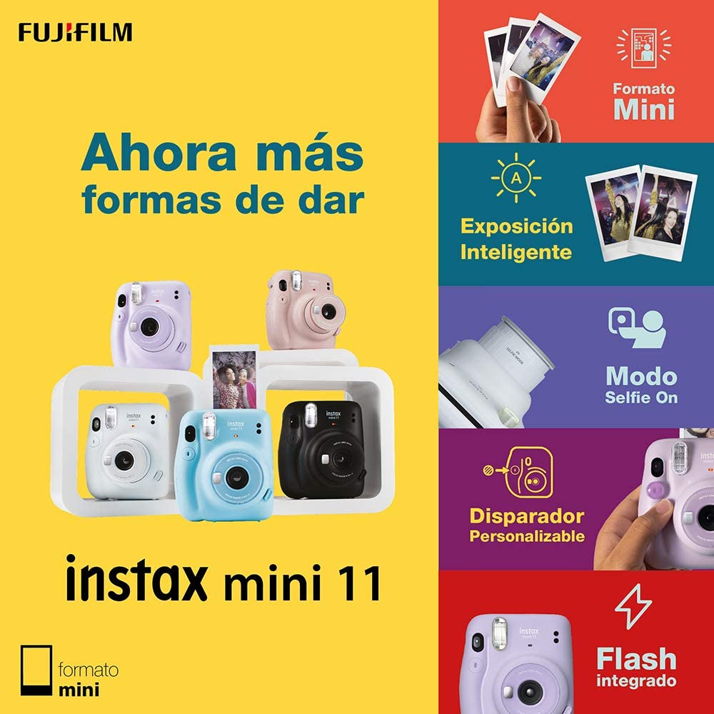 
                  
                    FujiFilm-INSTAX Mini 11 Instant Film Camera "Lilac Purple"
                  
                