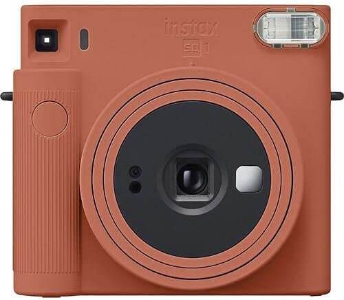 FujiFilm-Instax Square SQ1 Instant Film Camera "Terracotta Orange" With 10 Pack Film