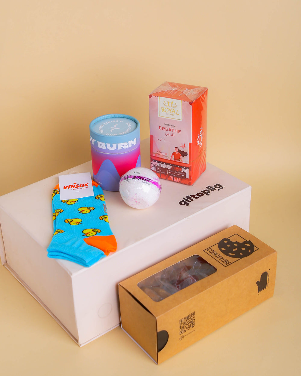 Ready Made Gifts-Well Wishes & Cookies Gift Box