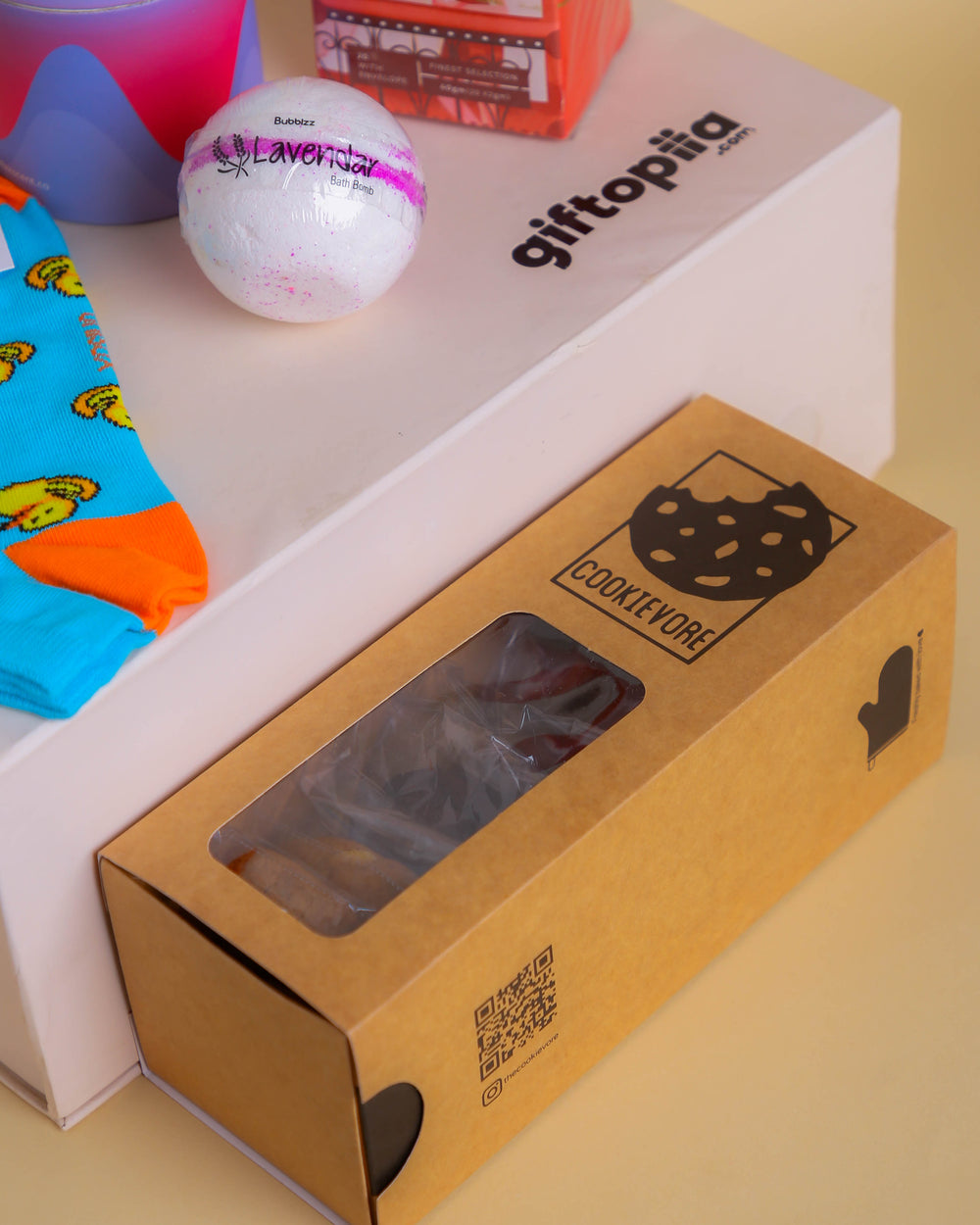 Ready Made Gifts-Well Wishes & Cookies Gift Box