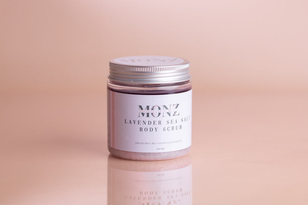 Monz-Lavender Sea Salt Body Scrub