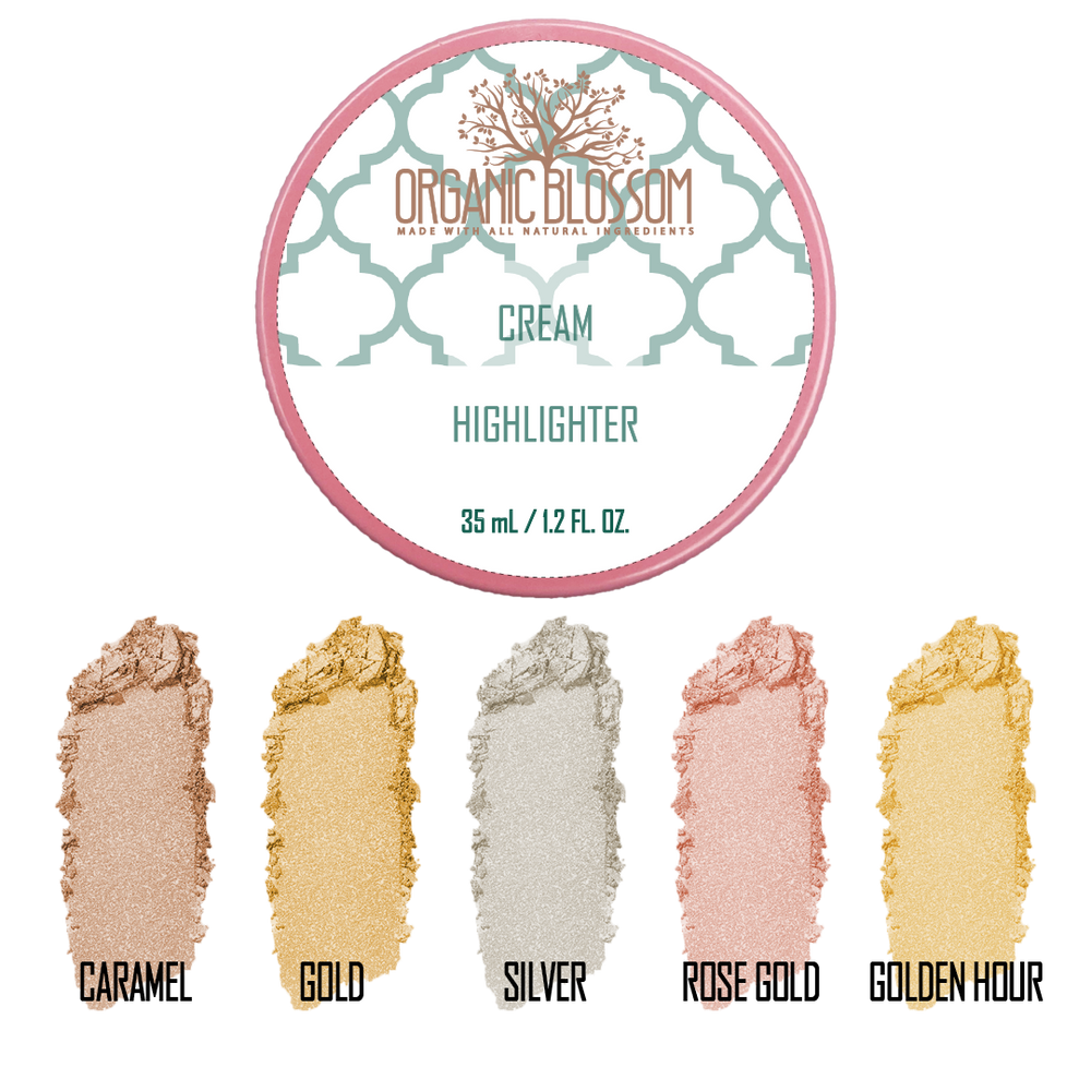 Organic Blossom-Rose Gold Cream Highlighter