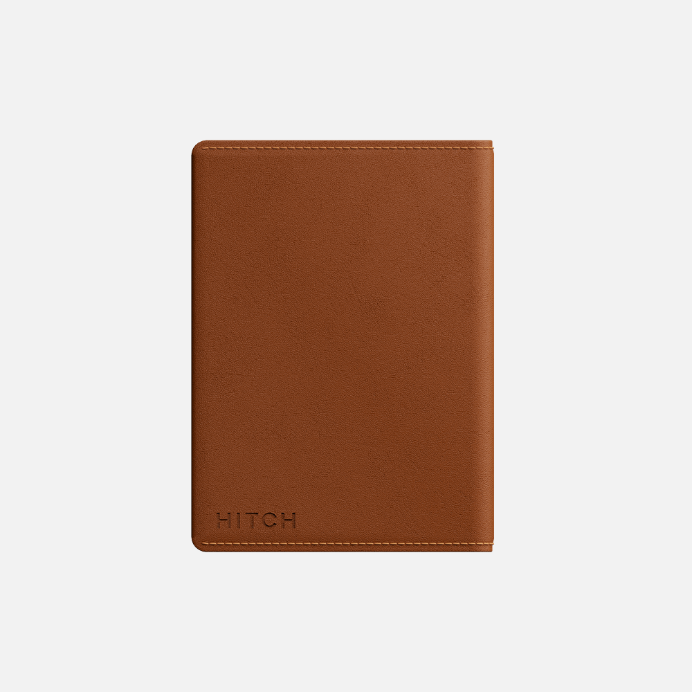 Hitch-Bifold Wallet Natural Genuine Leather 