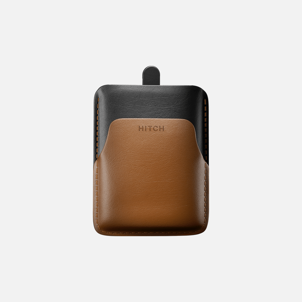 
                  
                    Hitch-Pull Up Cardholder Natural Genuine Leather "Havan Black"
                  
                