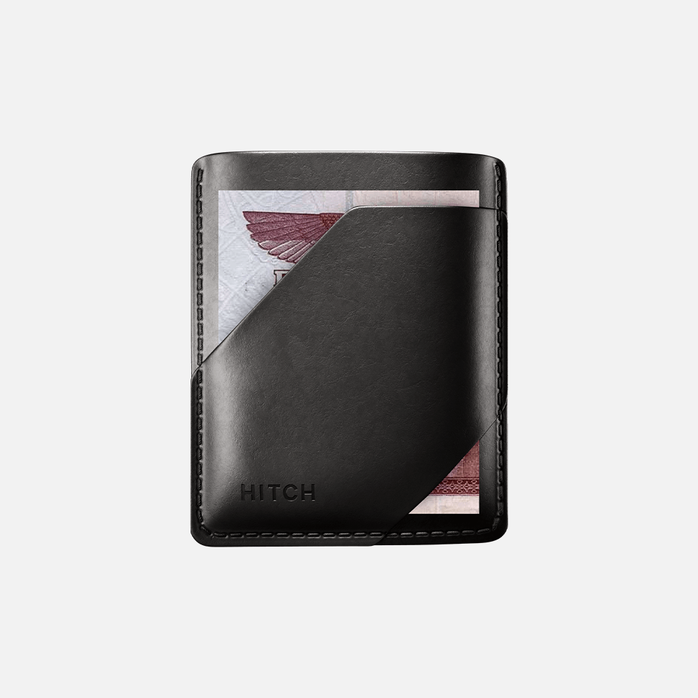 
                  
                    Hitch-Simple Cardholder Natural Genuine Leather "Black"
                  
                