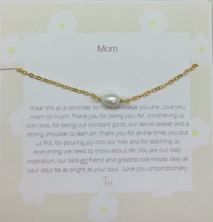 Toi-Pearls with 2 cards "Birthday and Precious Mum"
