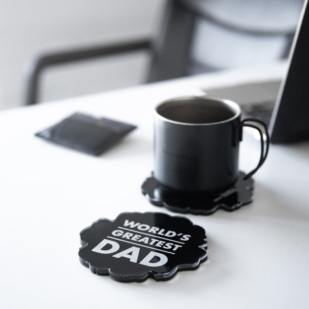 Elect-World’s Greatest DAD Coaster 'Black'