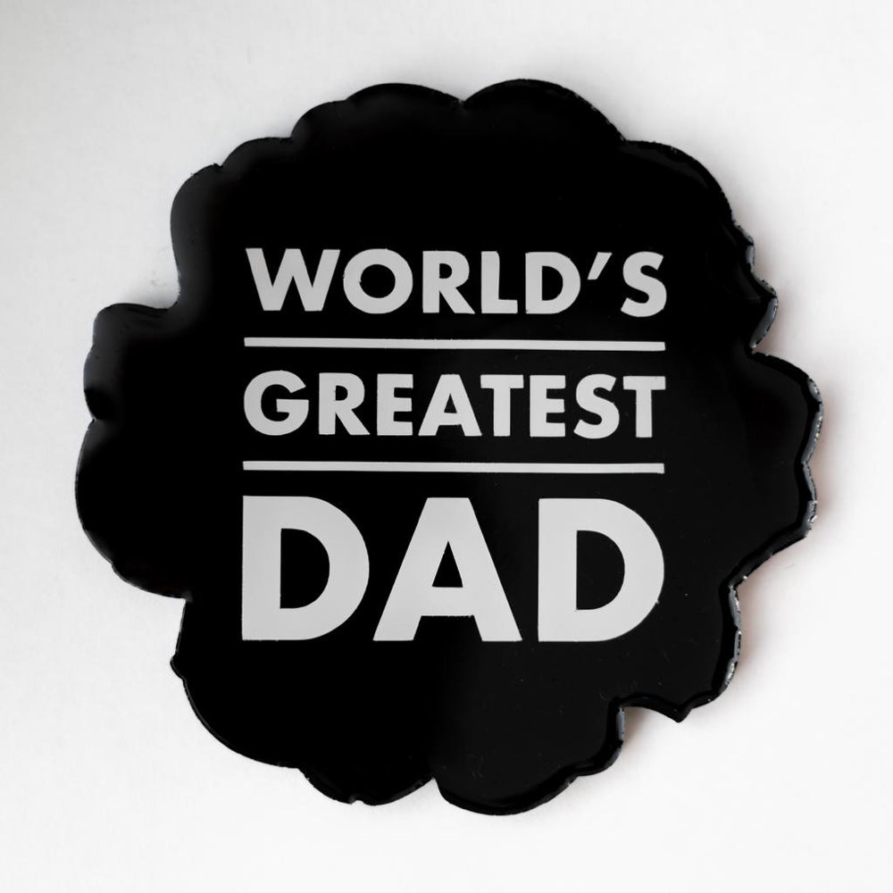 Elect-World’s Greatest DAD Coaster 'Black'