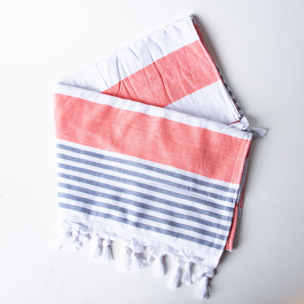 Fouta-Organic Cotton Pink Towel