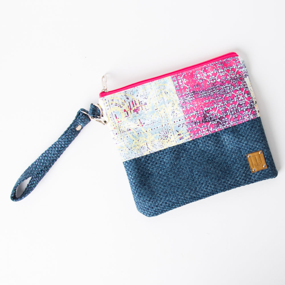 Silo-Clutch Bag "Petrol"