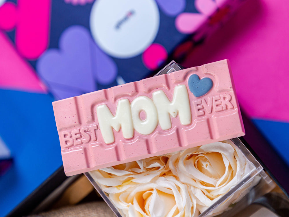 Fleur Chocolate-Belgian Chocolate Bar Best Mom Ever