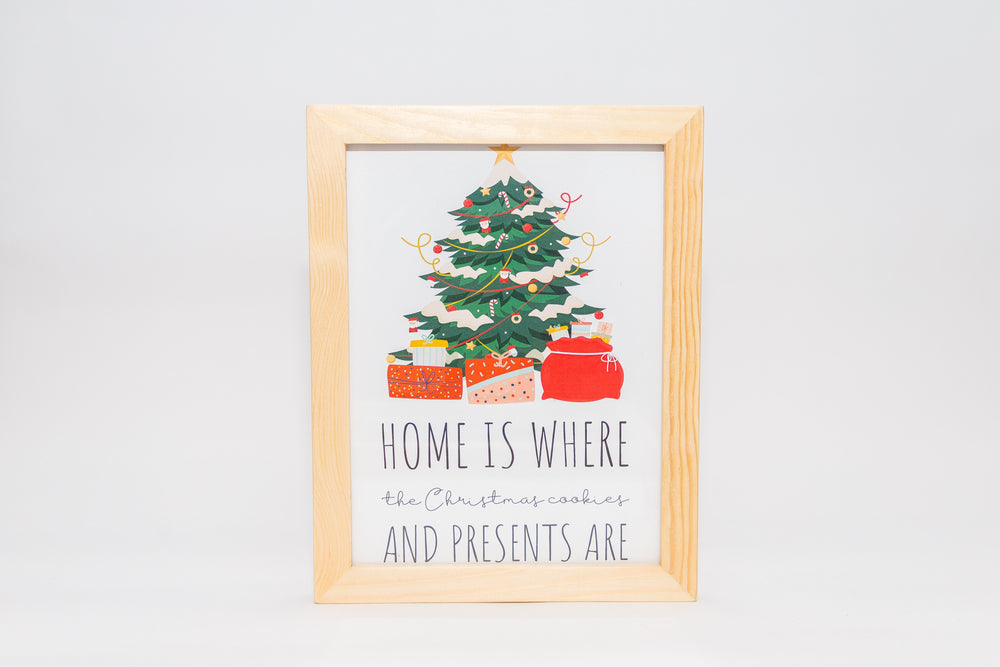 Design Avenue Frames-Home Is Where The Christmas Cookies