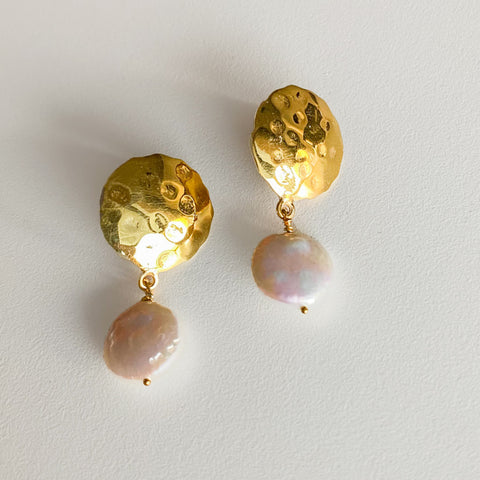 Her Royal Highness-Baroque Pearl Earrings