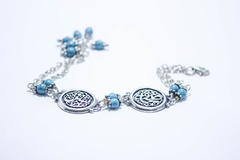 Kaff Al Qamar-Saada X Fayrouz Silver Bracelet