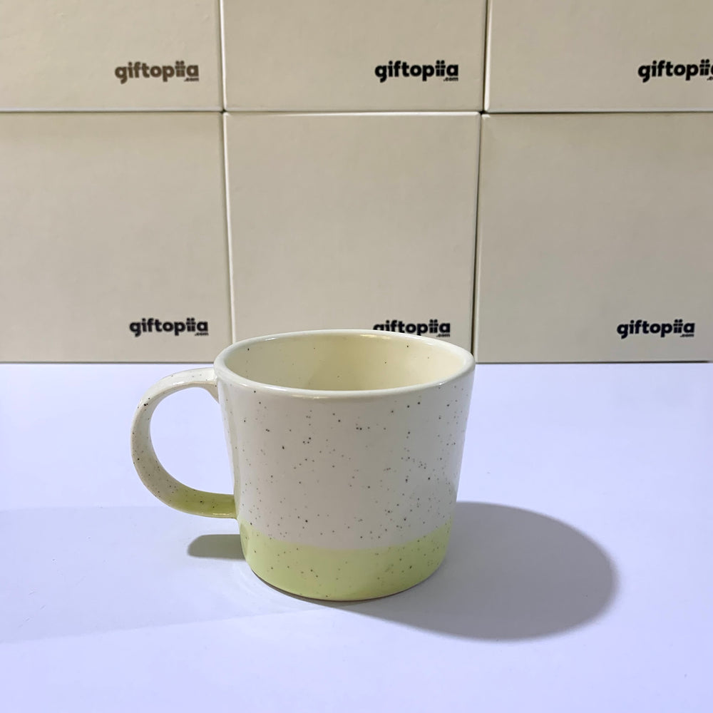Inches-Green Dots Mug