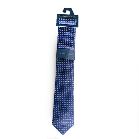 Tommy Hilfiger-Flowers Tie "Blue"
