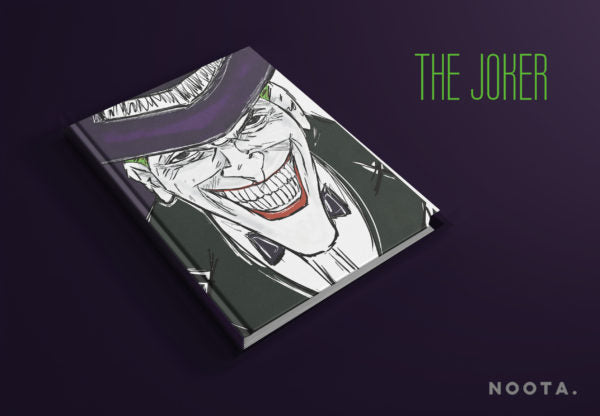 
            
                Load image into Gallery viewer, Noota-Joker A5 Lined Notebook
            
        