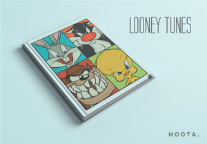 
            
                Load image into Gallery viewer, Noota-Looney tunes A5 Lined Notebook
            
        