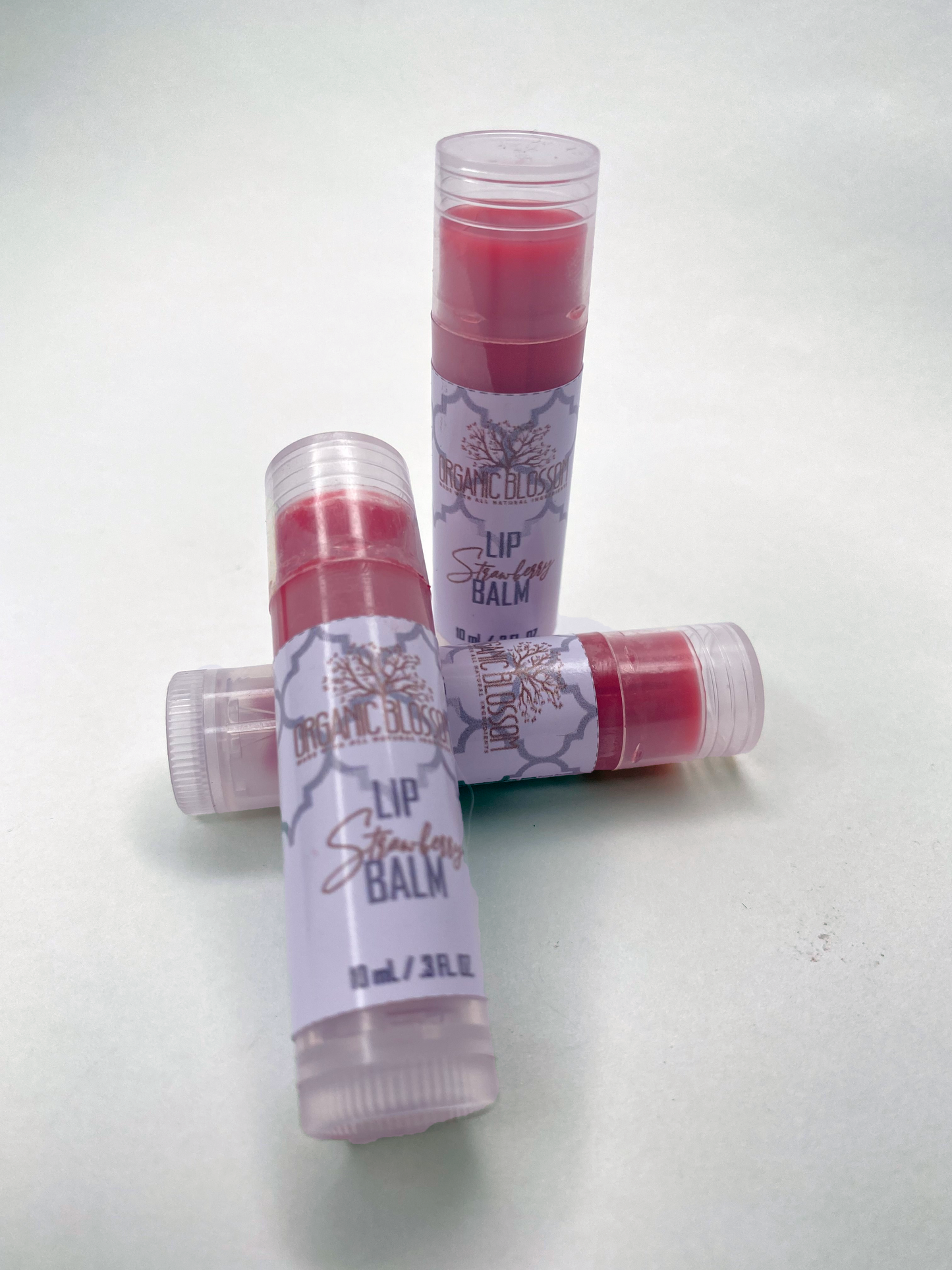 Organic Blossom-Strawberry Lip Balm