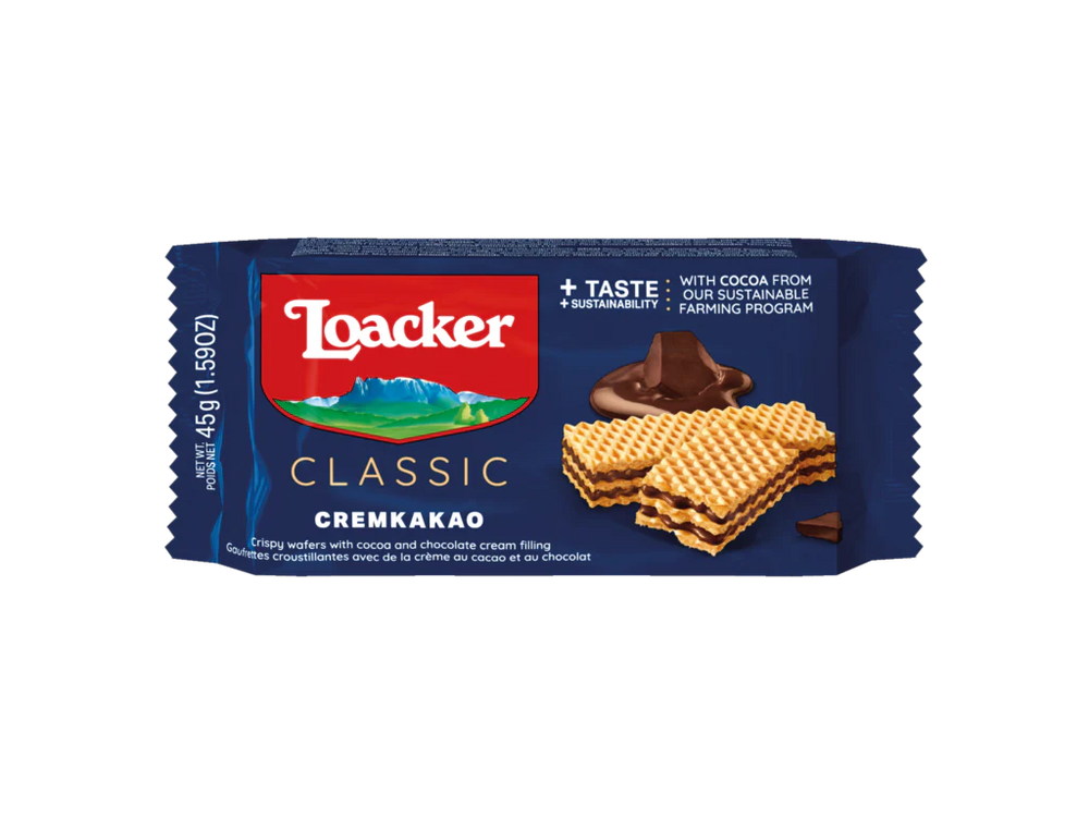 Loacker-Cremkakao Chocolate Wafer 30g
