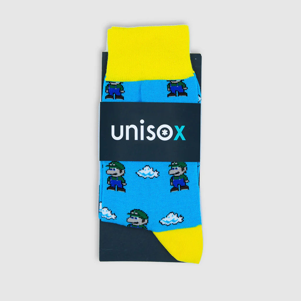 Unisox-Crew Socks "Luigi"