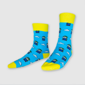 Unisox-Crew Socks "Luigi"