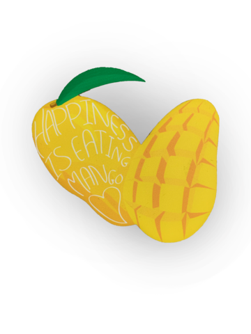 Madd-Happiness Is Eating Mangos Magnet