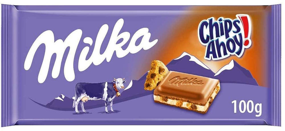 Milka-Chips Ahoy Chocolate 100 Gram