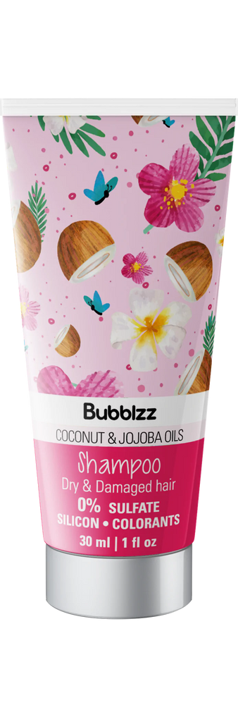 
            
                Load image into Gallery viewer, Bubblzz-Mini Shampoo For Dry &amp;amp; Damaged Hair
            
        