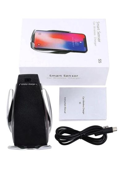 Remax-Smart Sensor Automatic S5 2 in 1 Car Wireless Charger