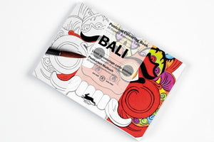 Pepin-Bali Postcard Coloring Book