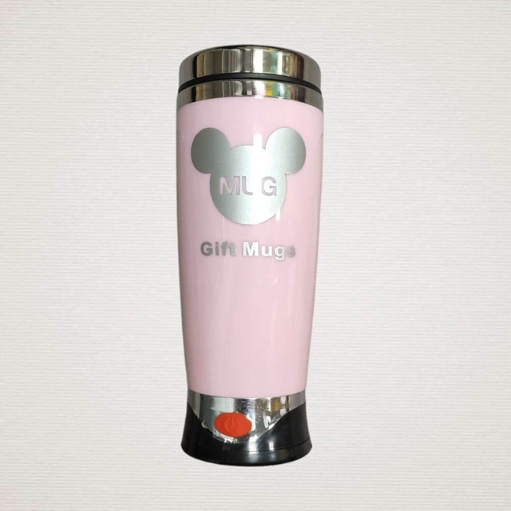 Auto Mixer Mug Self Stirring Automatic Travel Mug PInk