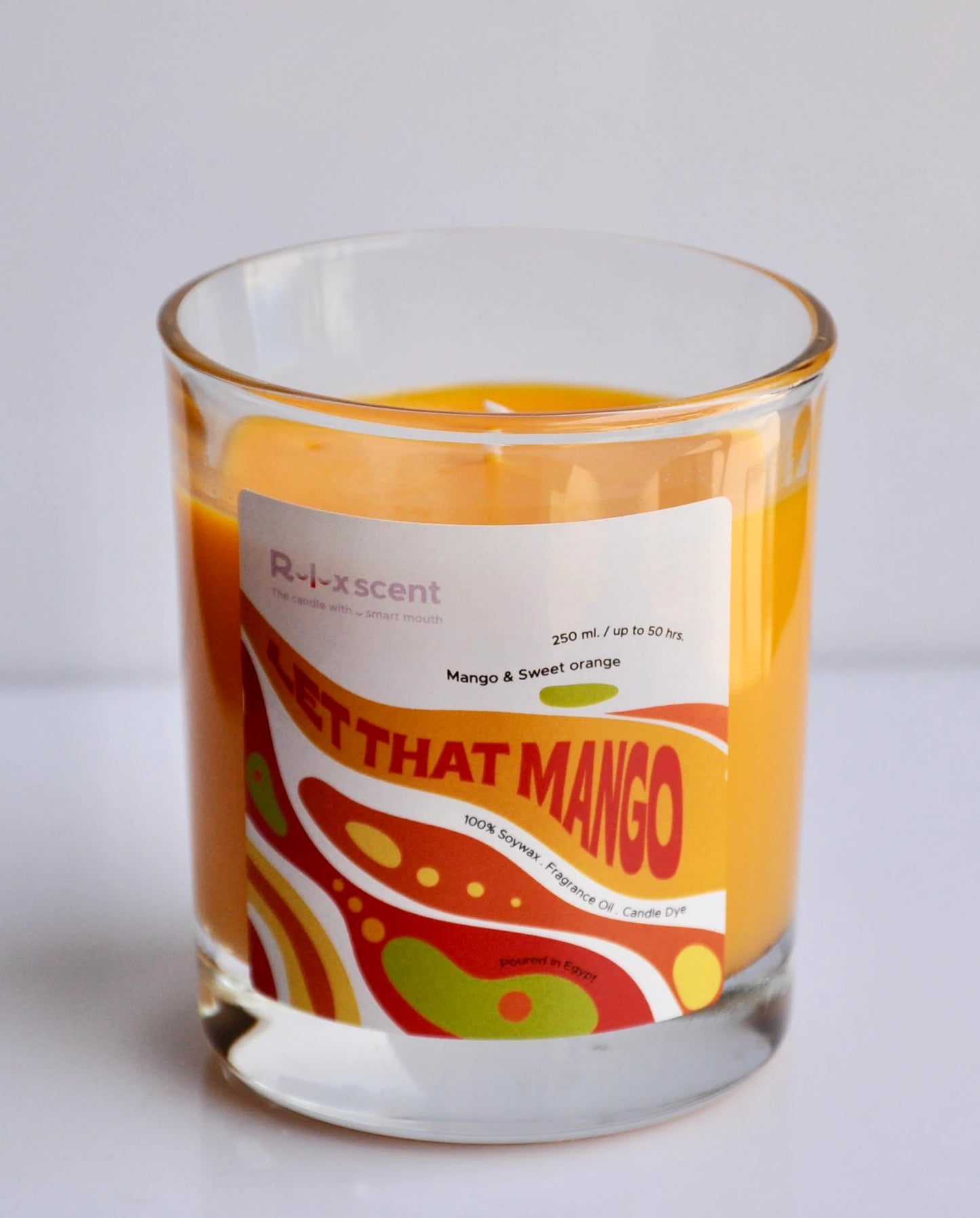 Relaxscent-Let That Mango candles