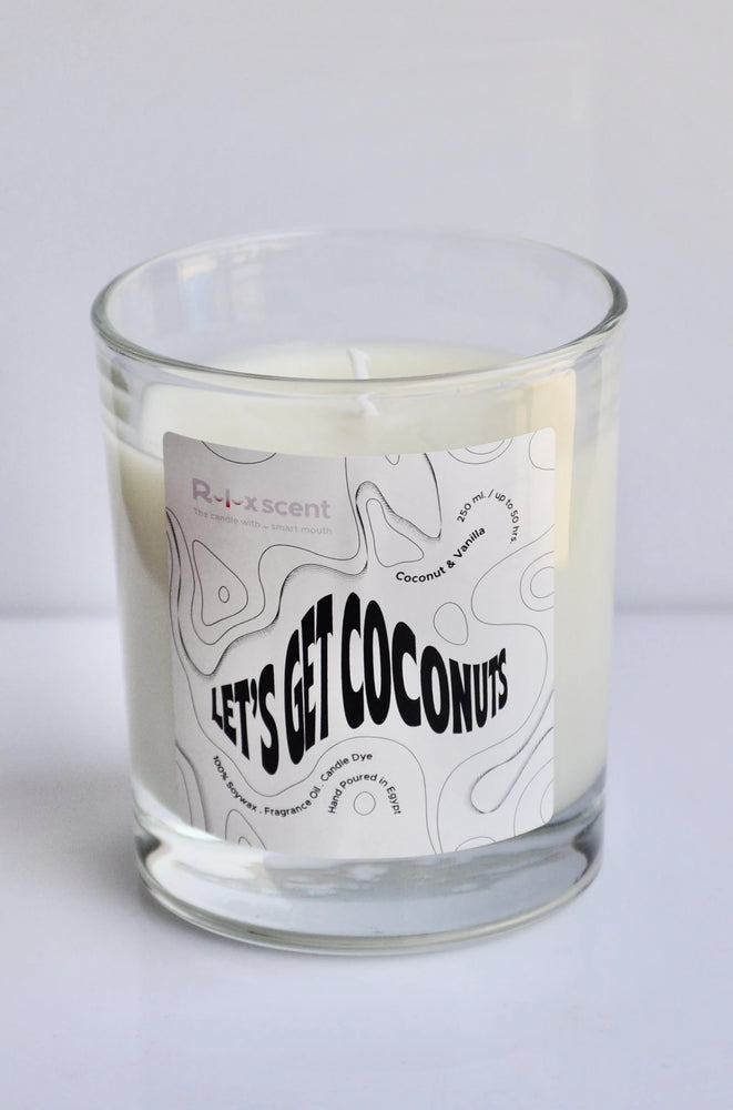 Relaxscent-Let’s Get Coconuts candles