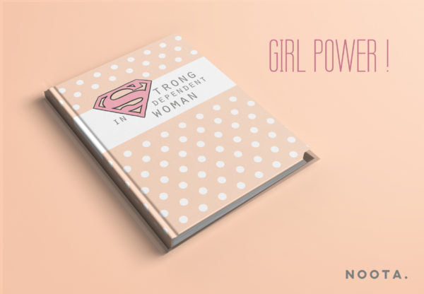 Noota-Strong Independent A5 Lined Notebook