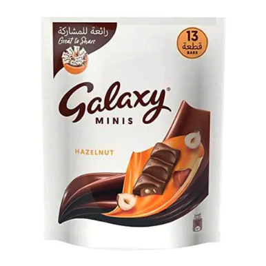 Galaxy-Minis Hazelnut Chocolate 162.5 G 12 Pieces