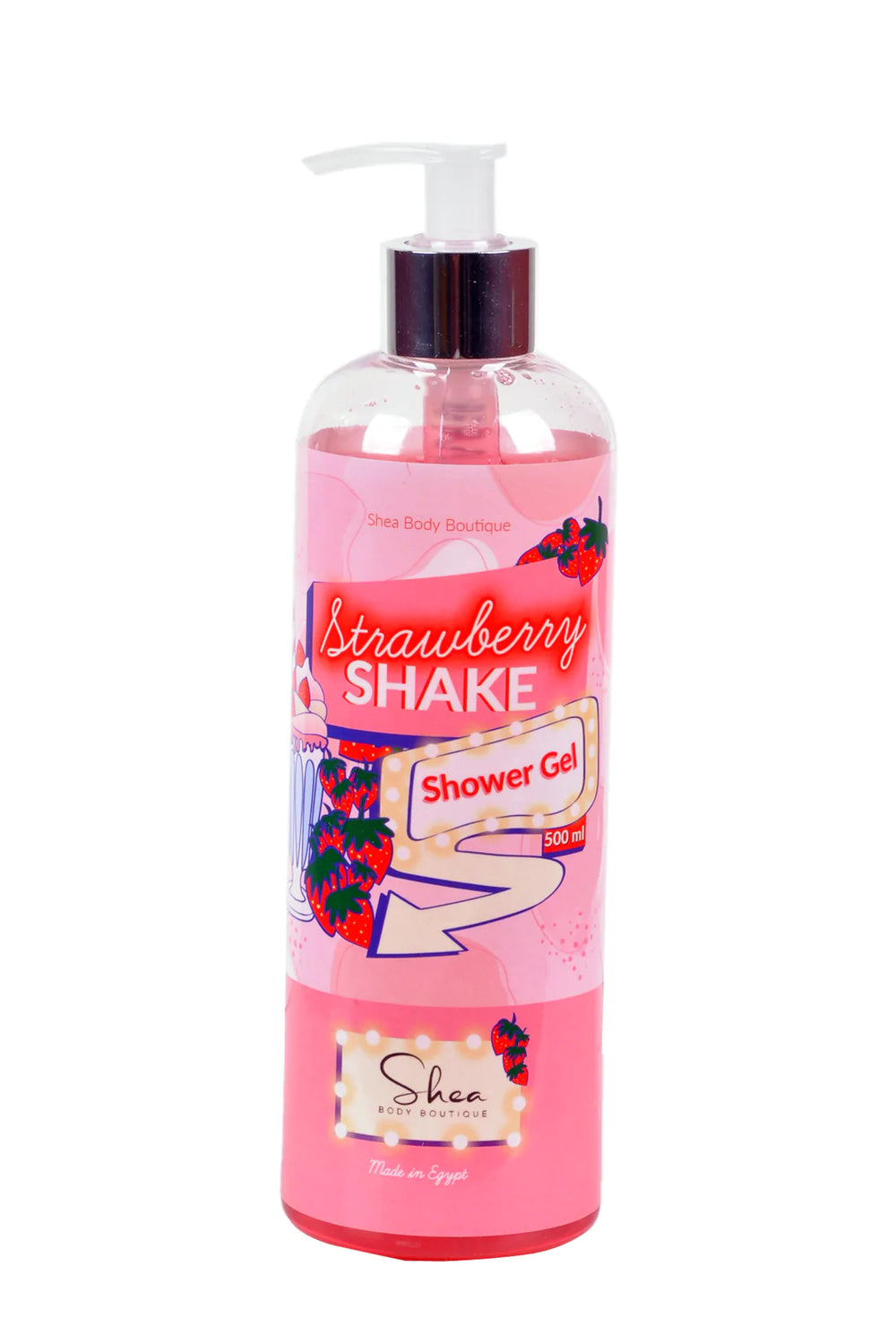 Shea-Strawberry Shake Shower Gel 500ml